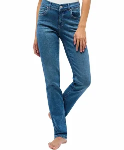 Angels Cici - Moderne Straight Jeans mit Used Look