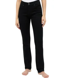 Angels Cici Jeans mit geradem Bein in Schwarz