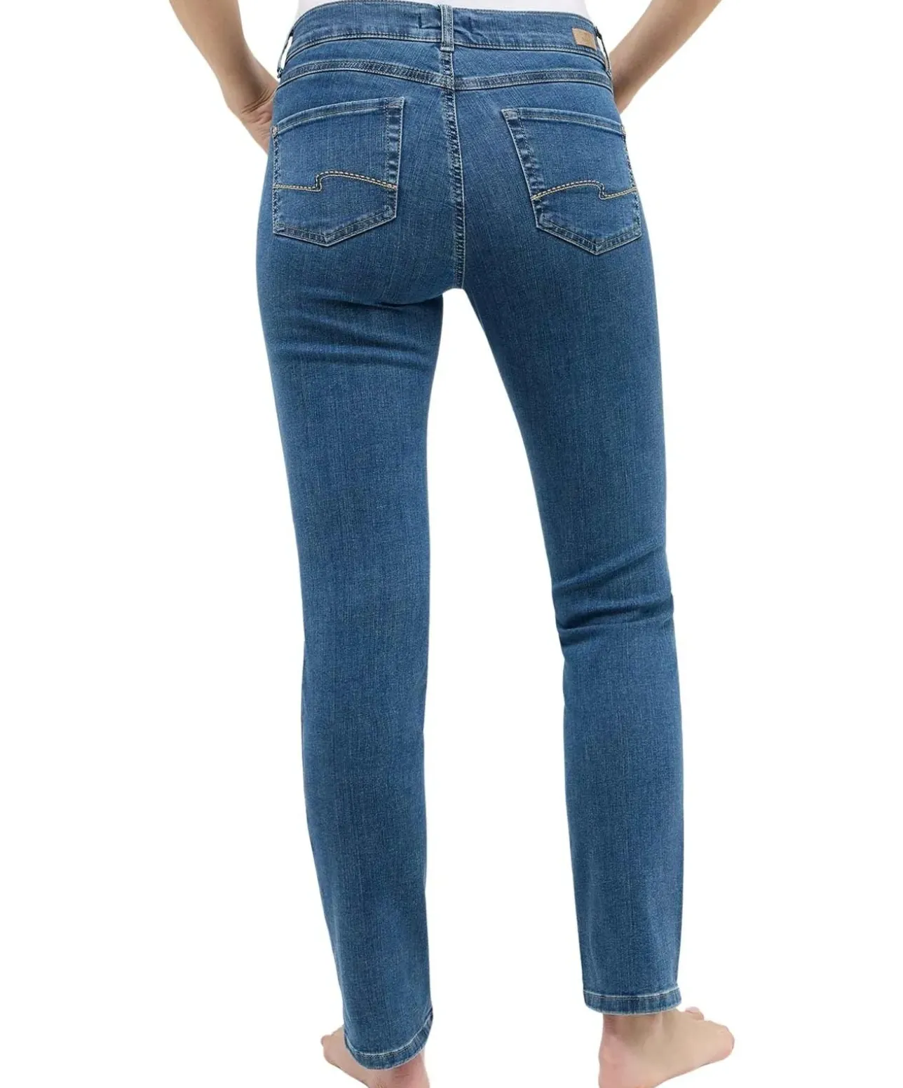 Angels Cici Jeans Straight in zeitlosen Stonewash