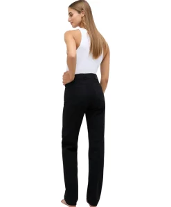 Angels Dolly Jeans Straight Fit in Schwarz