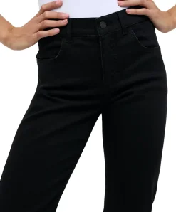 Angels Dolly Jeans Straight Fit in Schwarz