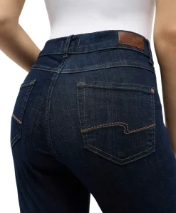 Angels Jeans Cici aus Power Stretch Denim in Dark Indigo
