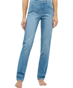 Angels Jeans Cici Slim Fit in Light Blue Used mit Stretch