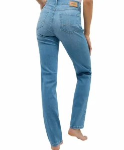 Angels Jeans Cici Slim Fit in Light Blue Used mit Stretch