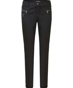 Angels Jeans Malu Zip in Schwarz
