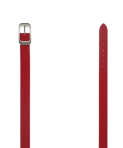 Bernd Götz Damengürtel aus Softleder in Rot