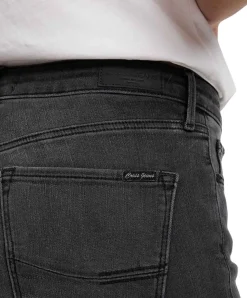 CROSS Alan Skinny fit Jeans in anthrazitfarbener Waschung