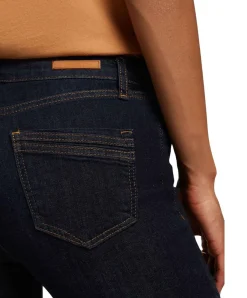 Cross Anya - High Waisted Jeans in Dark Blue Used
