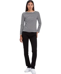 Cross Anya - Schwarze Jeans mit schmalem Beinverlauf