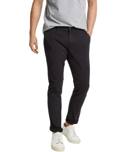 Cross Chino-Hose im Tapered Fit in Anthrazit-Färbung