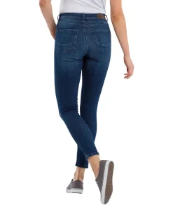 Cross Damen-Jeans Skinny Fit Judy in Dark Used