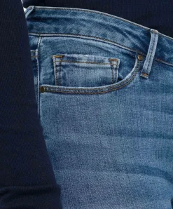 Cross Damen-Jeans Skinny Fit Alan in Himmelblau
