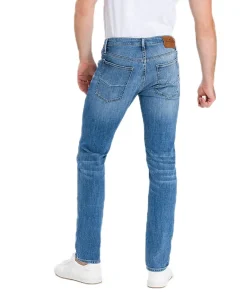 Cross Damien - gerade, schmale Jeans in hellblau verwaschen