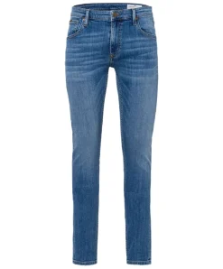 Cross Damien - gerade, schmale Jeans in hellblau verwaschen