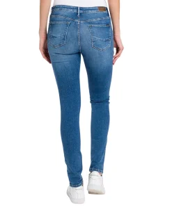 Cross Jeans Alan Jeans Skinny in mittelblauer Waschung