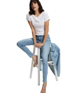 Cross Jeans Alan Skinny Fit in Hellblau