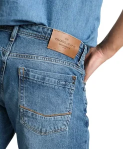 Cross Jeans Antonio mit Relaxed Fit in Indigoblau