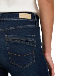 Cross Jeans Anya in Dunkelblau mit hohem Bund
