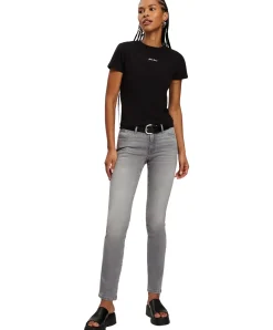 Cross Jeans Anya in grauer Waschung mit hohem Bund