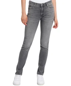 Cross Jeans Anya in verwaschenem Grau mit hohem Bund