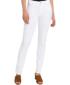 Cross Jeans Anya mit hoher Taille in weiß