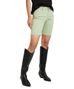 Cross Jeans Anya Short mit hohem Bund in Grün