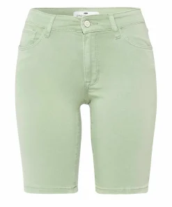 Cross Jeans Anya Short mit hohem Bund in Grün