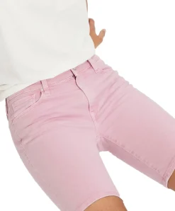 Cross Jeans Anya Short mit hohem Bund in Pink