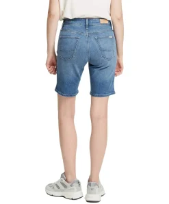 Cross Jeans Anya Short mit hohem Bund in heller Waschung