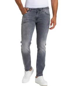 Cross Jeans Damien - graue Slim Straight fit Jeans