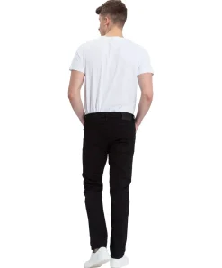 Cross Jeans Damien - Schwarze Jeans im Slim Straight Fit