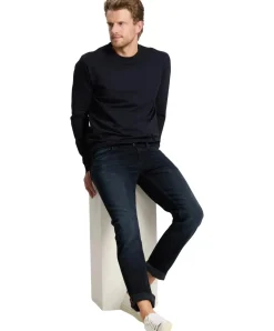 Cross Jeans Damien in Dunkelblau mit Slim Fit