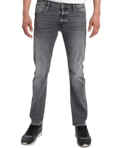 Cross Jeans Damien mit Slim Fit in dunkelgrauer Waschung