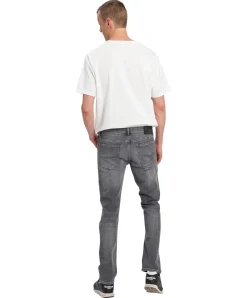 Cross Jeans Damien mit Slim Fit in dunkelgrauer Waschung