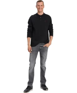 Cross Jeans Damien mit Slim Fit in dunkelgrauer Waschung