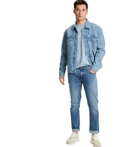 Cross Jeans Damien mit Slim Fit in hellblauer Waschung