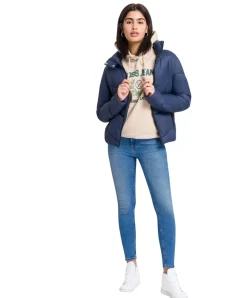 Cross Jeans Giselle mit verkürzter Beinlänge in Mittelblau