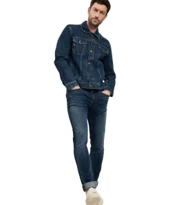CROSS Jeans Jimi aus Jog-Denim in Dunkelblau