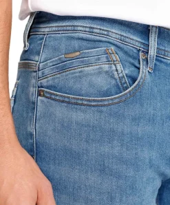 Cross Jeans Jimi aus Sweat Denim in verwaschen Blau