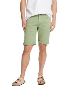 Cross Jeans Shorts Leom in Mint-Färbung
