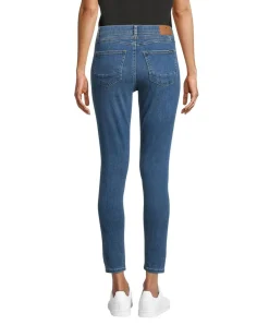 Cross Jeans Skinny Fit Judy aus blauem Organic Cotton