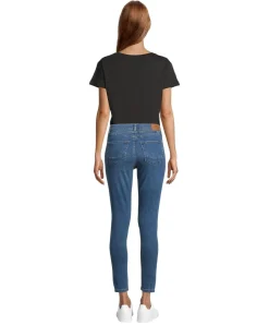 Cross Jeans Skinny Fit Judy aus blauem Organic Cotton