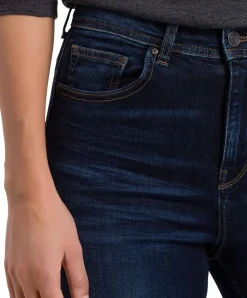 Cross Jeans Skinny Fit Judy mit Ankle-Länge in Dunkelblau