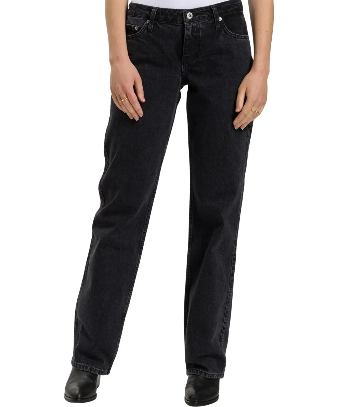 Cross Jeans Straight Fit in Dunklegrau