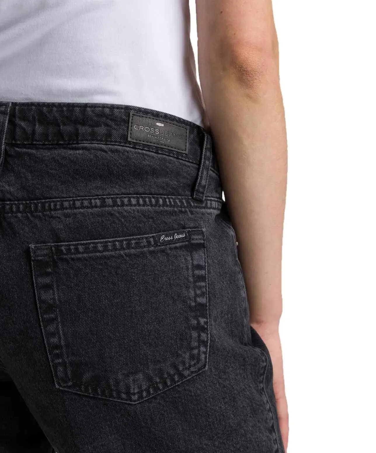 Cross Jeans Straight Fit in Dunklegrau