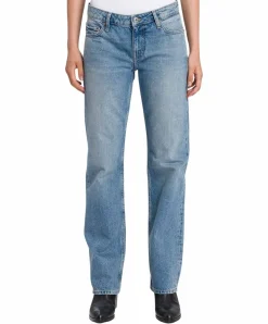 Cross Jeans Straight Fit in Mittelblauen Vintage Stil