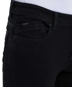 Cross Jeans Tapered Fit Jimi in Schwarzer Optik