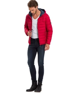 Cross Jeans Tapered Fit Jimi aus blauem Sweat Denim