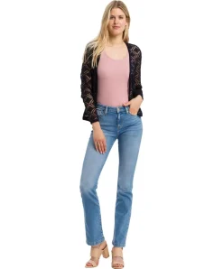 Cross Jeans-Bootcut Lauren in hellem Light Blue
