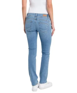 Cross Loie Jeans in Hellblau mit Doppelknopf-Verschluss
